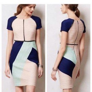 Maeve Color Block Dress Size 10